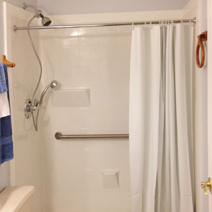 Fiberglass Roll In Shower